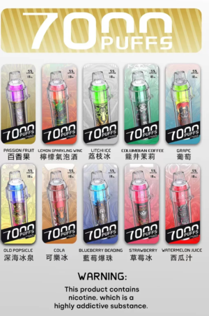 老品牌💥HEBAT五代拋棄式❤️‍7000口可充電🔋拋棄式首創