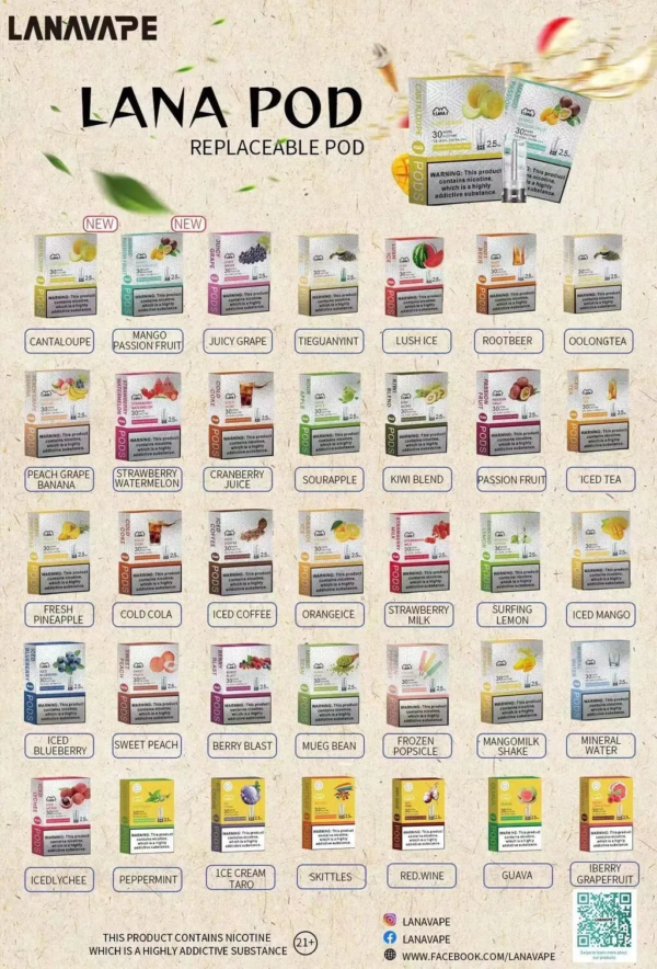 LANA拉納煙彈❤️‍一代通用❤️‍3顆入❤️‍煙彈界最涼